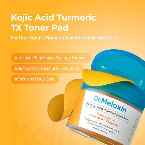 Kojic Acid Turmeric TX Toner Pad